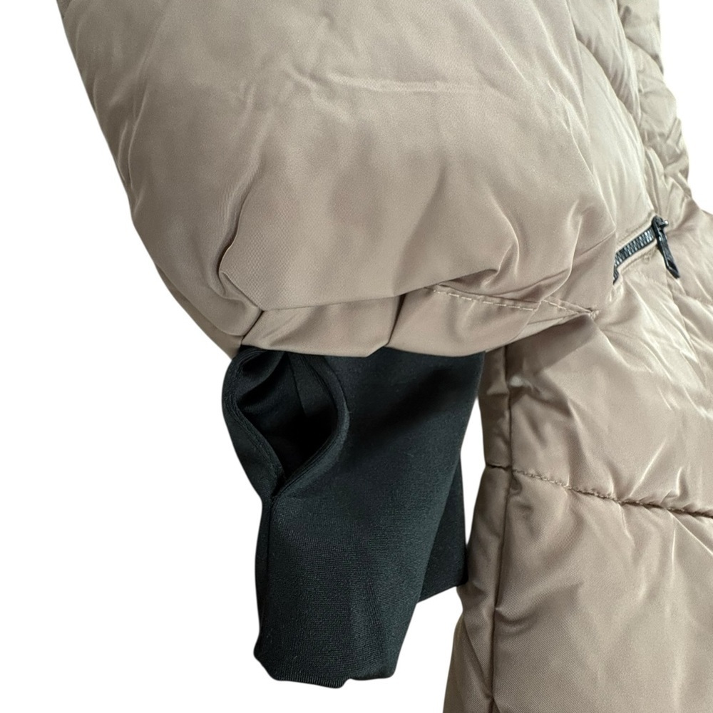 Steve Madden Tan Puffer Jacket - Picture 7 of 11